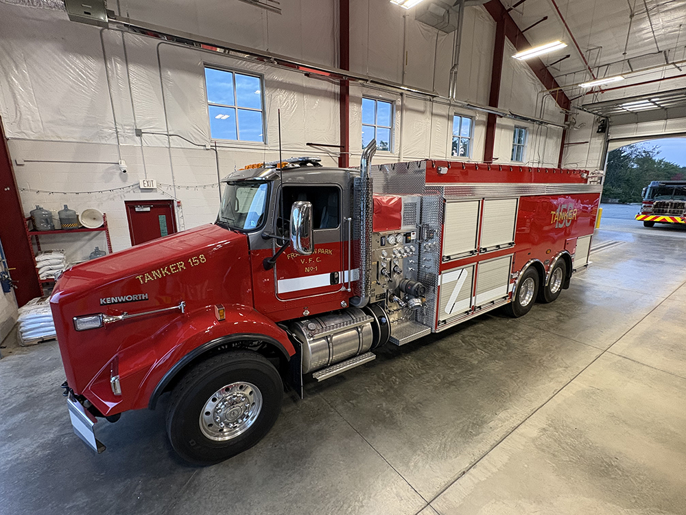 Tanker 158, a 2020 Kenworth Deep South 3000 gallon tanker
